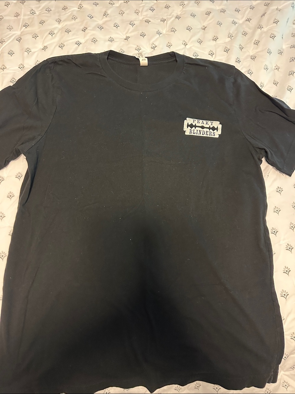 Black Men's Peaky Blinders Logo T‑Shirt